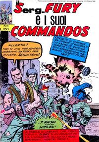 Il Serg.Fury e i suoi Commandos n. 1