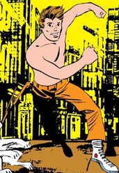Nick Fury as a child from Strange Tales Vol 1 159