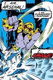 Arsenal Beta (Earth-616) from Iron Man Vol 1 114 001