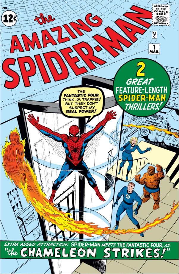 Image result for AMAZING SPIDER-MAN # 1
