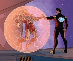 Anthony Stark (Earth-616) and Arno Stark (Earth-616) from Iron Man 2020 Vol 2 6 001