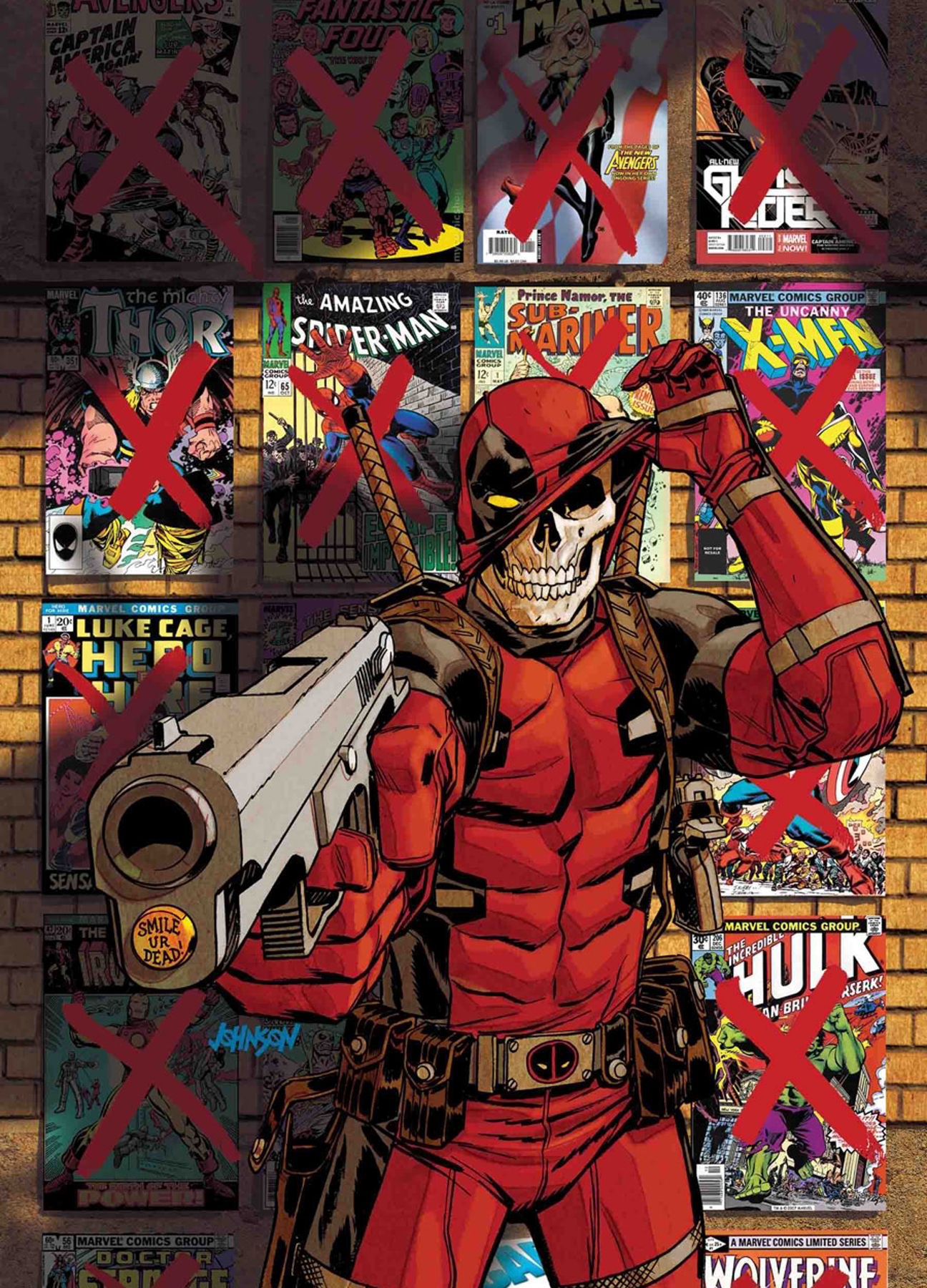 Image - Deadpool Kills the Marvel Universe Again Vol 1 5 Textless.jpg