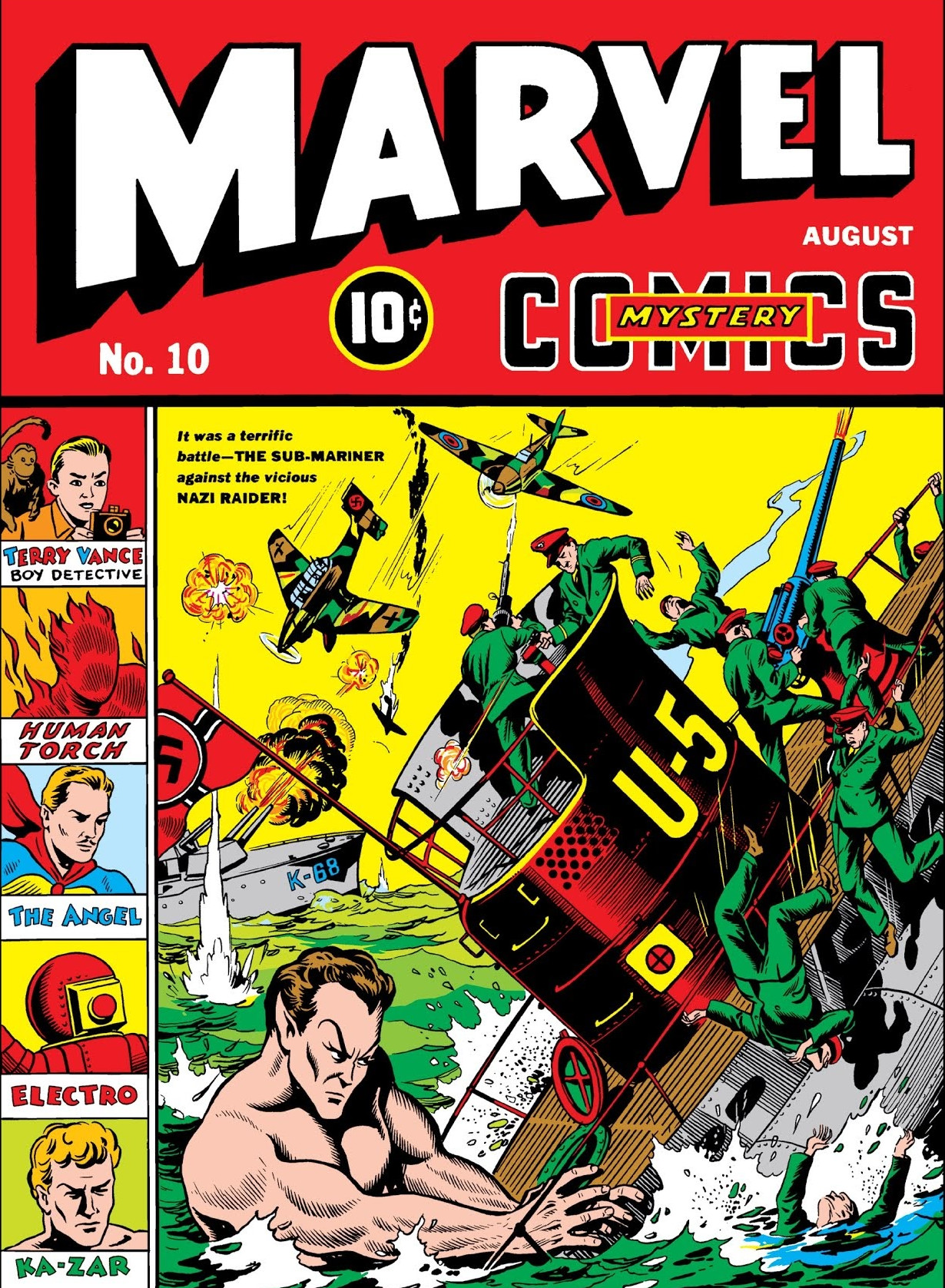 Marvel Mystery Comics Vol 1 10 Marvel Database Fandom