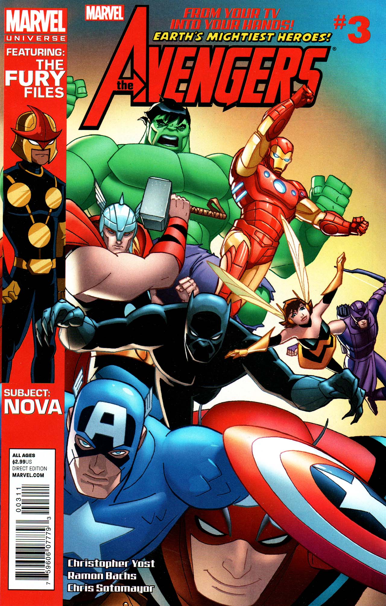 Marvel Universe Avengers Earth's Mightiest Heroes Vol 1 3 Marvel