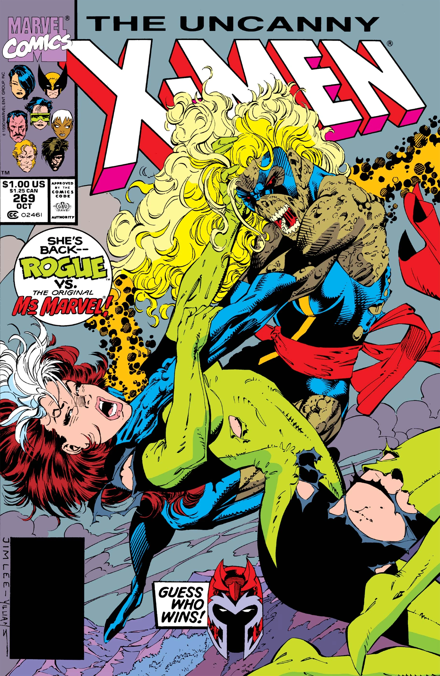 Uncanny X-Men Vol 1 269 | Marvel Database | FANDOM powered by Wikia