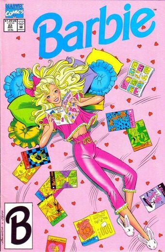 barbie marvel comics