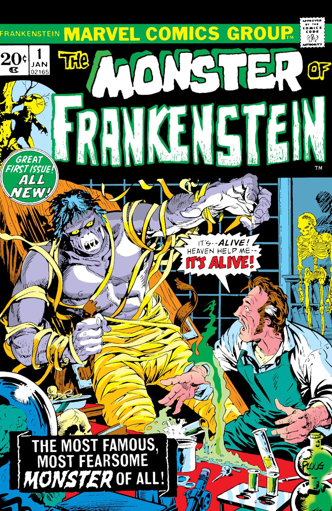 Frankenstein Vol 1 1 | Marvel Database | FANDOM powered by Wikia