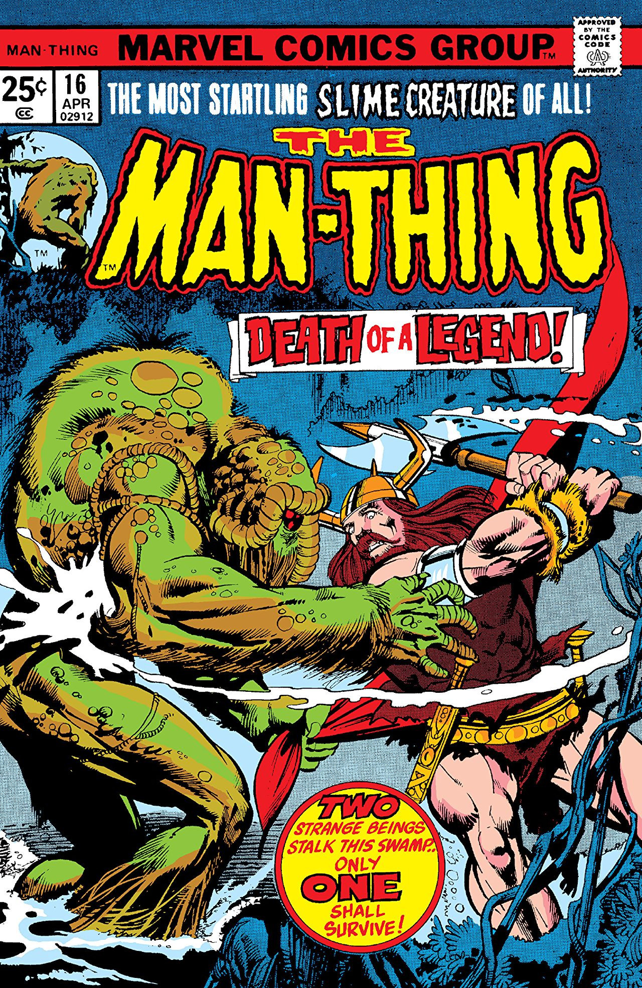 Man Thing Vol 1 16 Marvel Database Fandom Man Thing Vol 1 16 Marvel Database Fandom