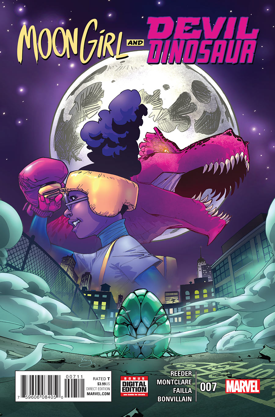 MOON GIRL AND DEVIL DINOSAUR #8 VARIANT MARVEL 2016 NEW