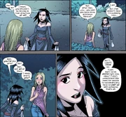 Nico Minoru (Earth-616) Karolina Dean (Earth-616) Runaways Vol 2 7