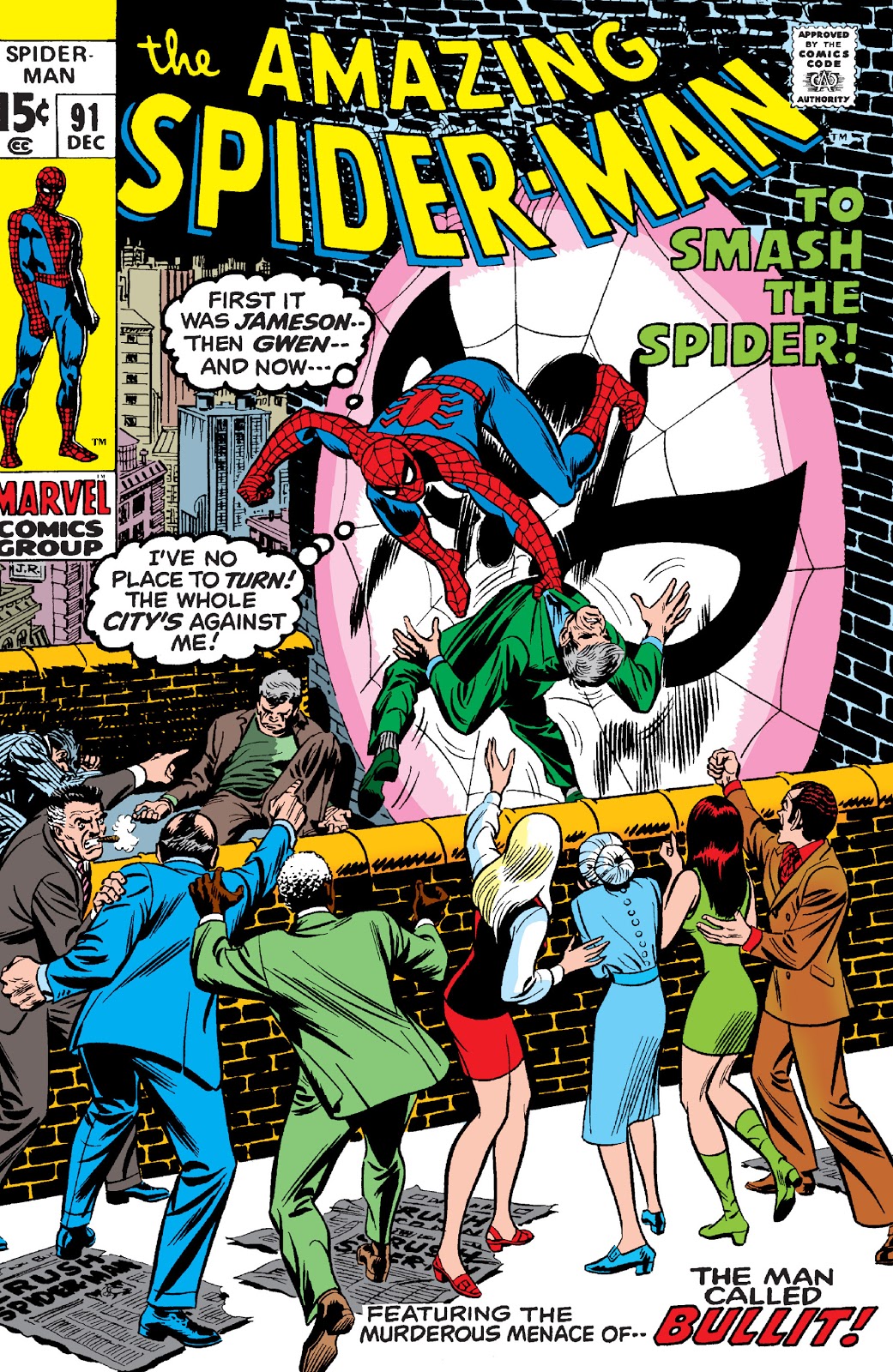 Amazing Spider Man Vol 1 91 Marvel Database Fandom Powered By Wikia