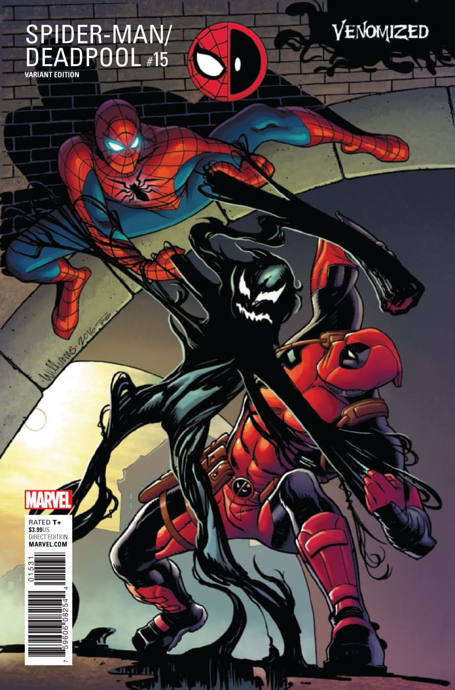 spiderman deadpool 1 variant