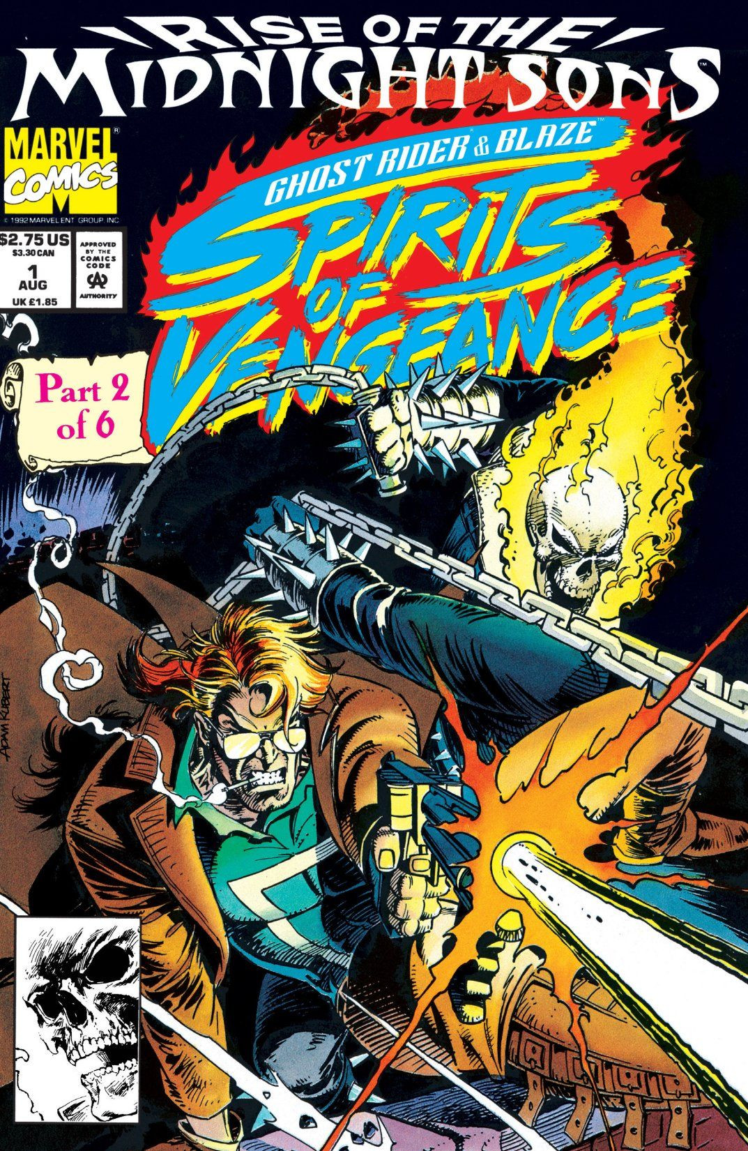Ghost Rider/Blaze: Spirits of Vengeance Vol 1 1 | Marvel Database | Fandom