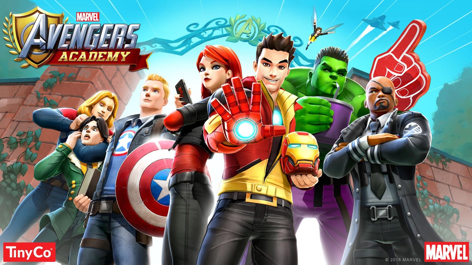 Image result for marvel avengers academy