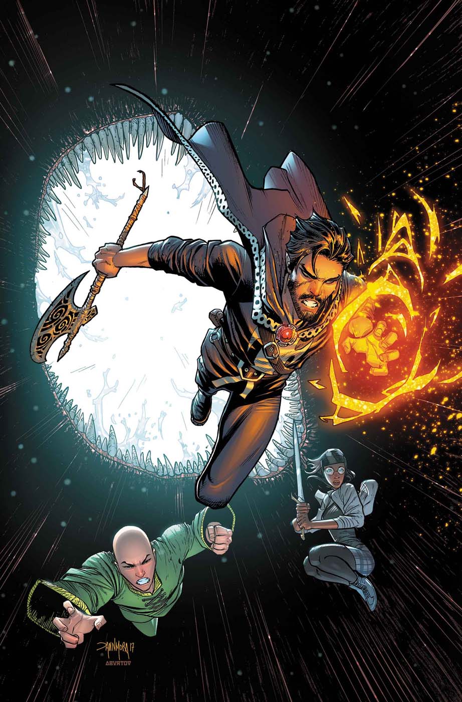 After traveling around the globe finding objects that contained the last traces of magic Strange and the other magic users including the Scarlet Witch