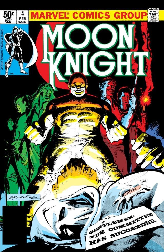 1st series 1980 MOON KNIGHT #4 VERY FINE