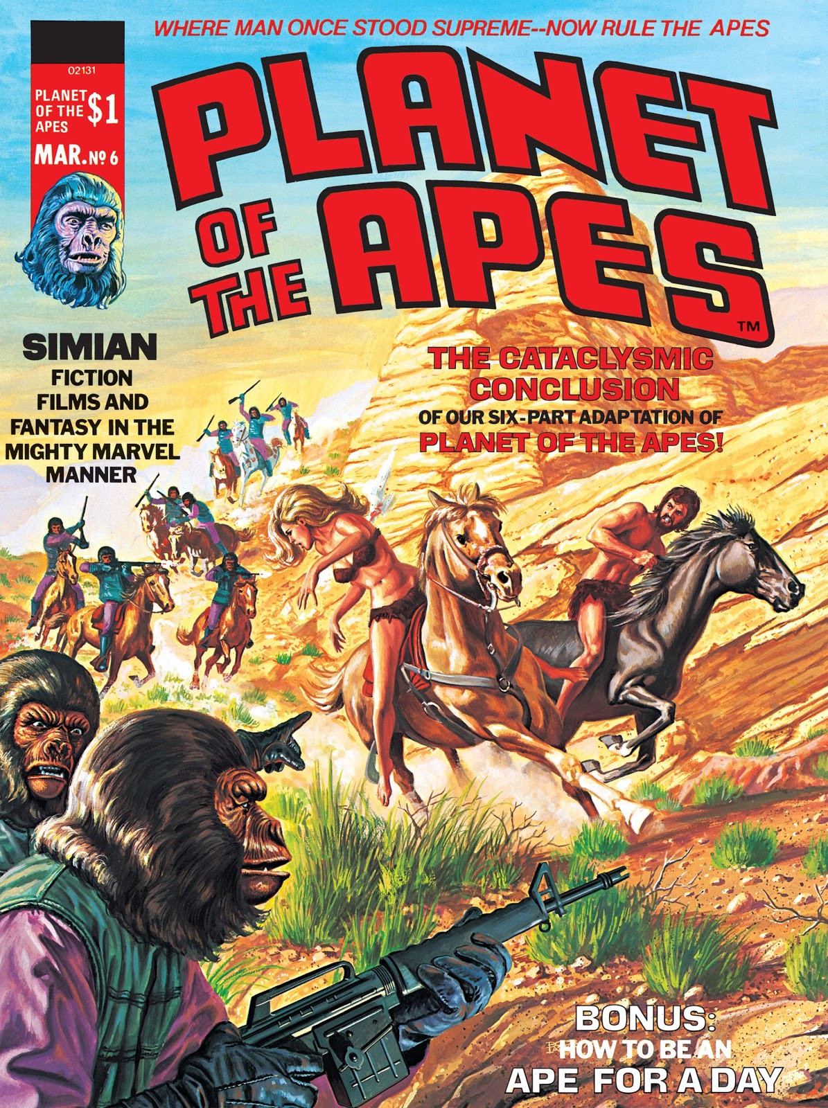 of the Apes Vol 1 6 Marvel Database FANDOM powered by Wikia
