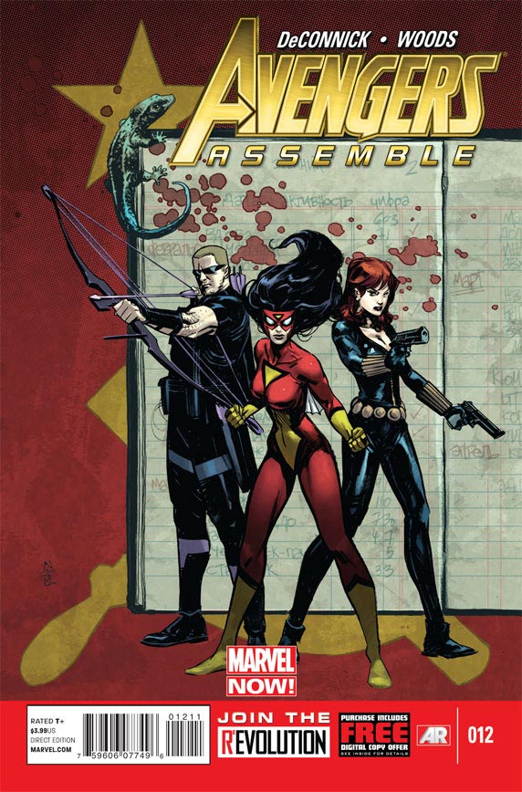 AVENGERS ASSEMBLE #13 DECONNICK /& WOODS MARVEL NOW!