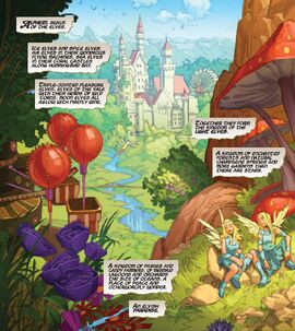 Alfheim from Thor God of Thunder Vol 1 15 0001