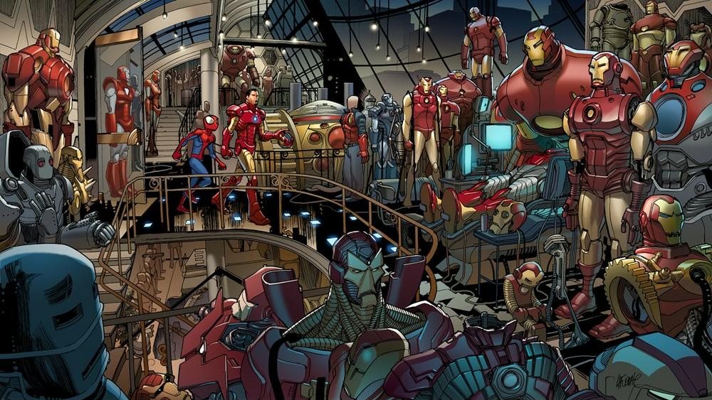 Iron Man Armor Earth 1610 Marvel Database Fandom