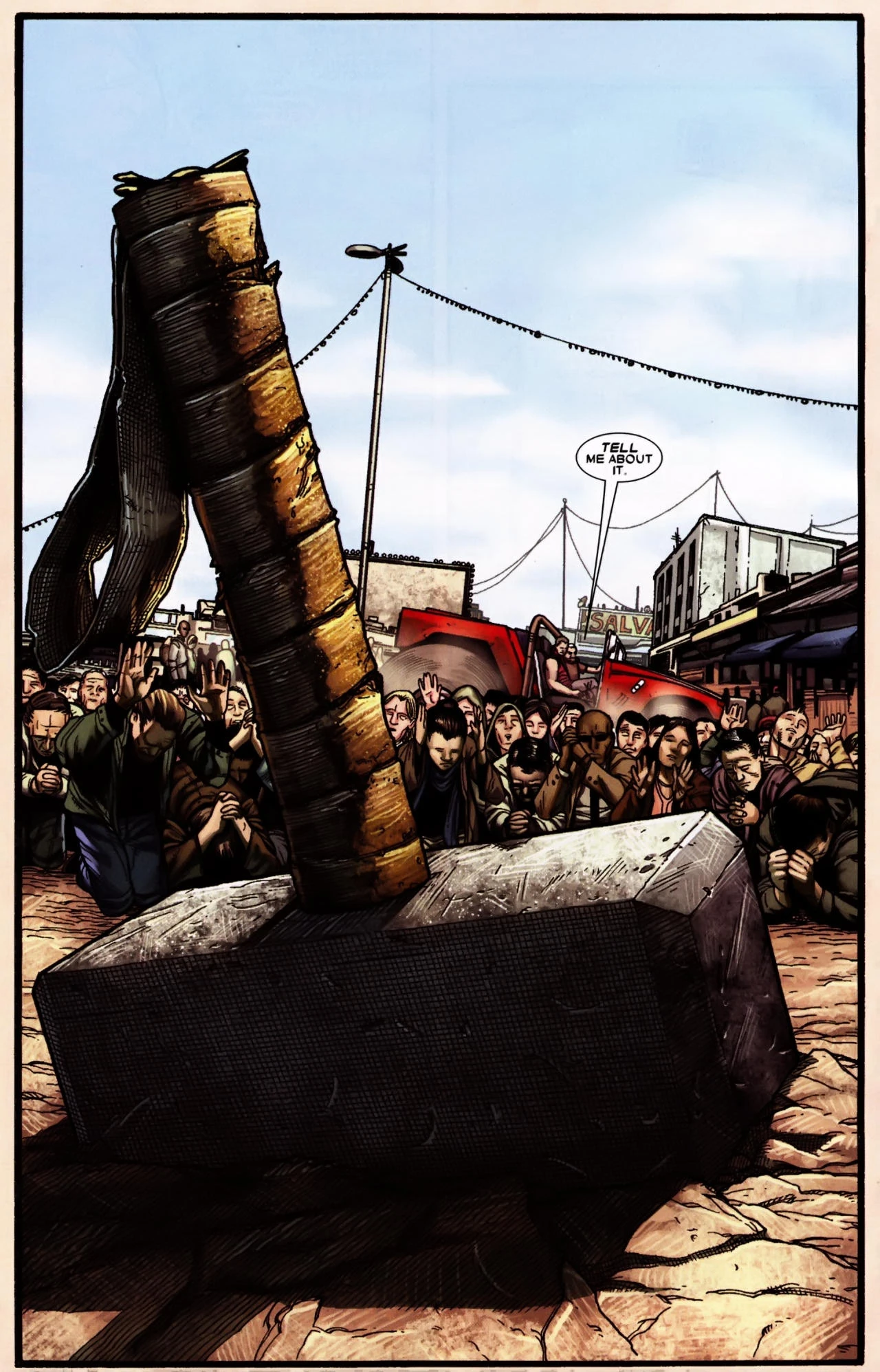 Hammer Falls Marvel Database FANDOM powered by Wikia