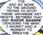 Rosalind Sharpe (Earth-7642) from Daredevil Shi Vol 1 1 001