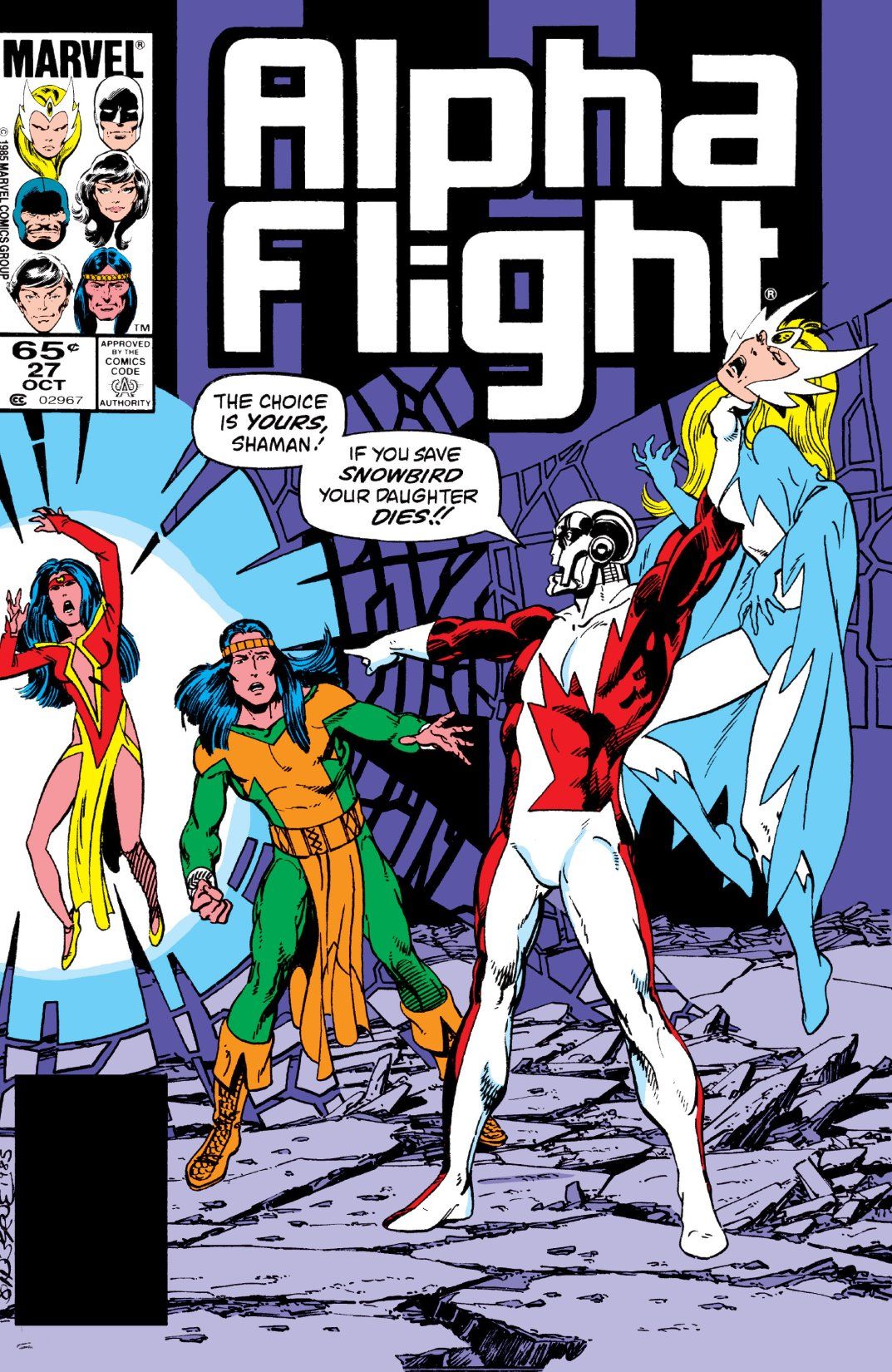 Alpha Flight Vol 1 27 Marvel Database FANDOM powered by Wikia