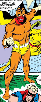 Nick Fury posing as Scorpio in Avengers Vol 1 72