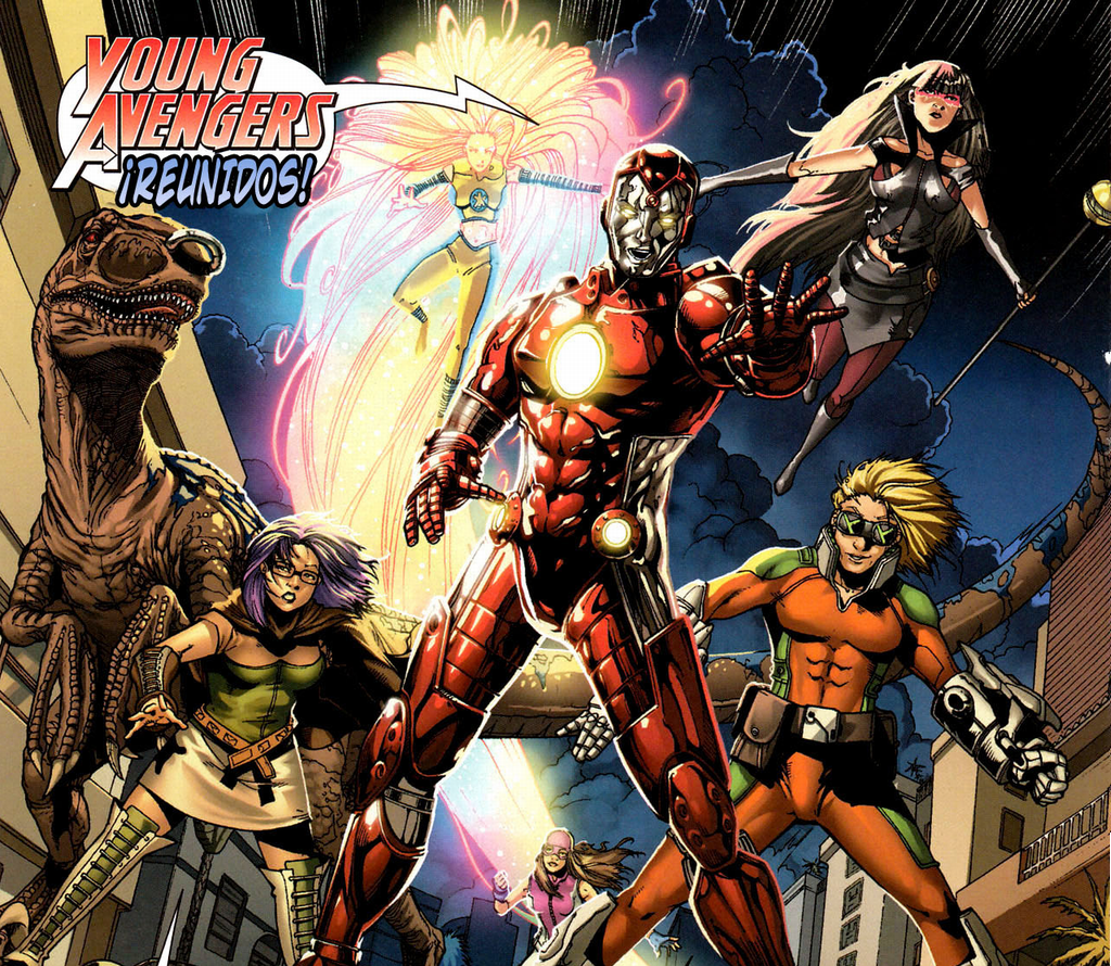 Young Avengers Earth 2912 Marvel Database Fandom