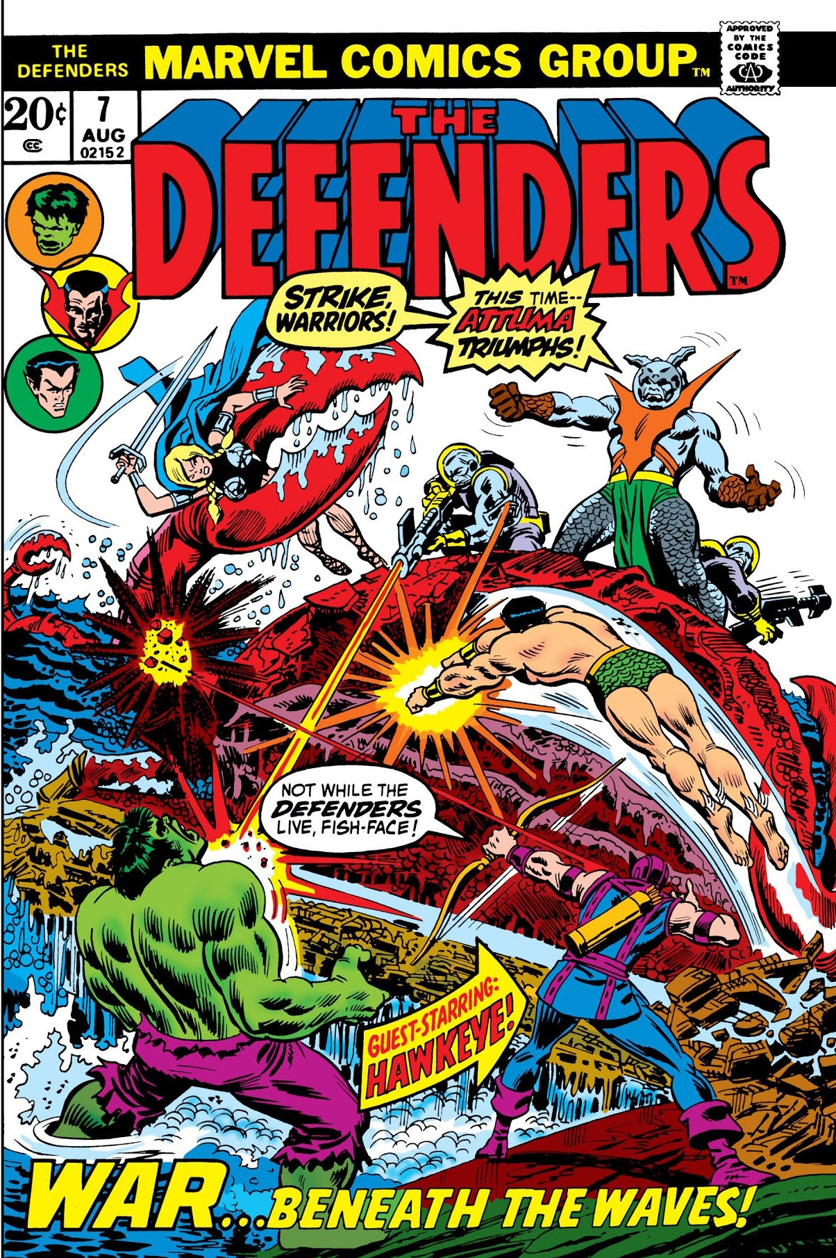 Defenders Vol 1 7 | Marvel Database | FANDOM powered by Wikia