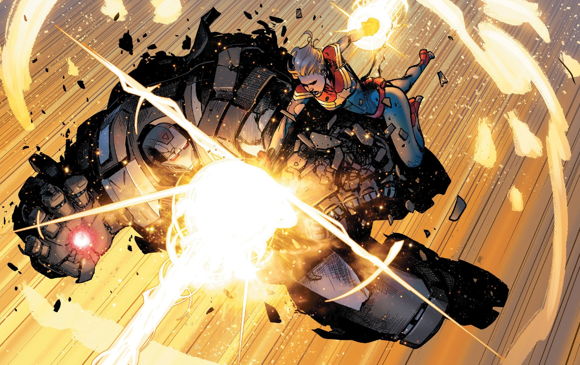 Image Anthony Stark (Earth616) vs. Carol Danvers (Earth616) from