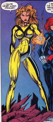 Crystalia Amaquelin (Earth-616) fourth uniform from Avengers Unplugged Vol 1 3