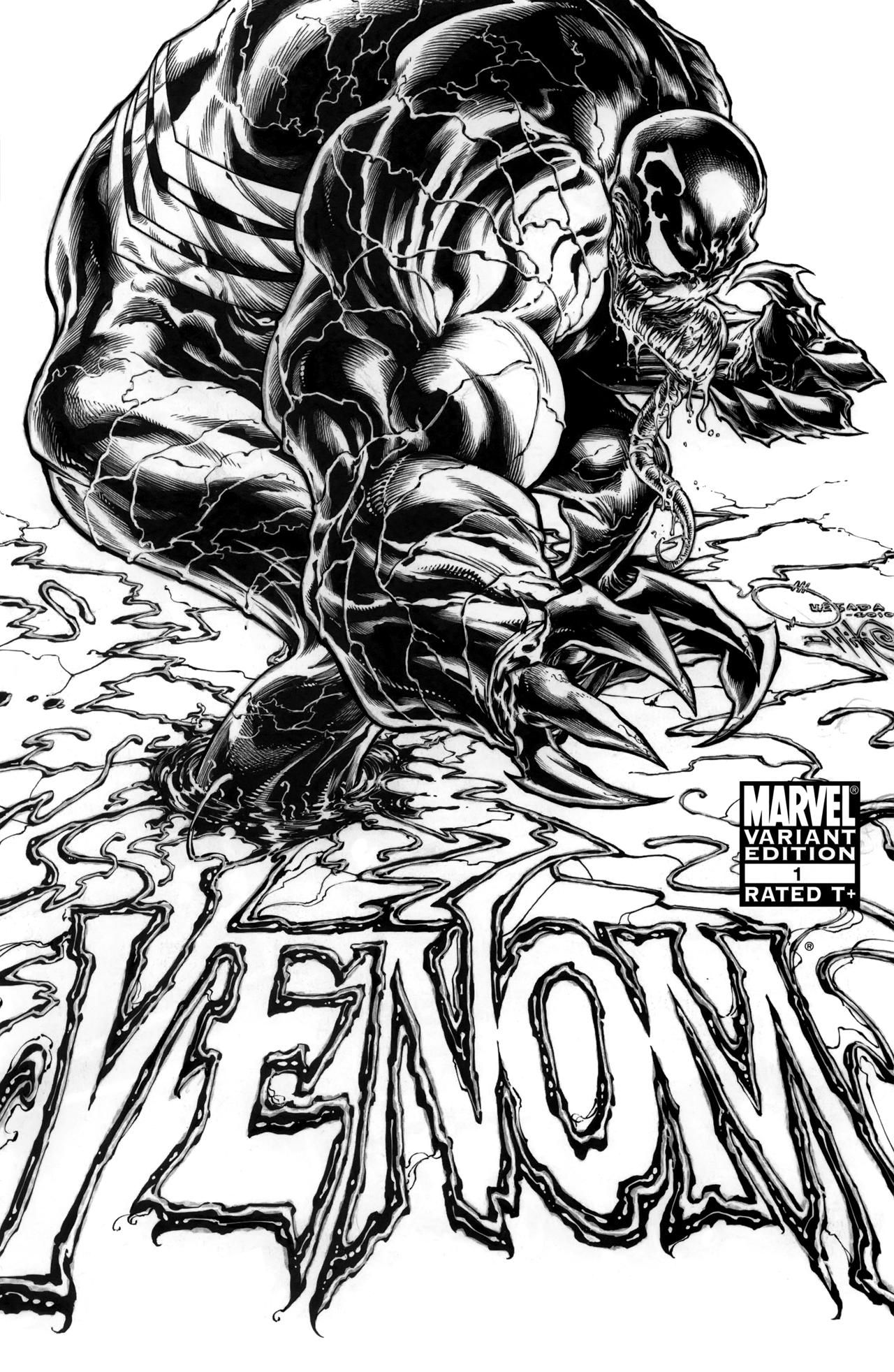 Ausmalbilder Zum Ausdrucken Venom - Malvorlagen