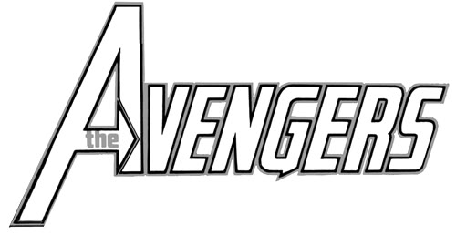 Free Download Avengers Logo Black And White