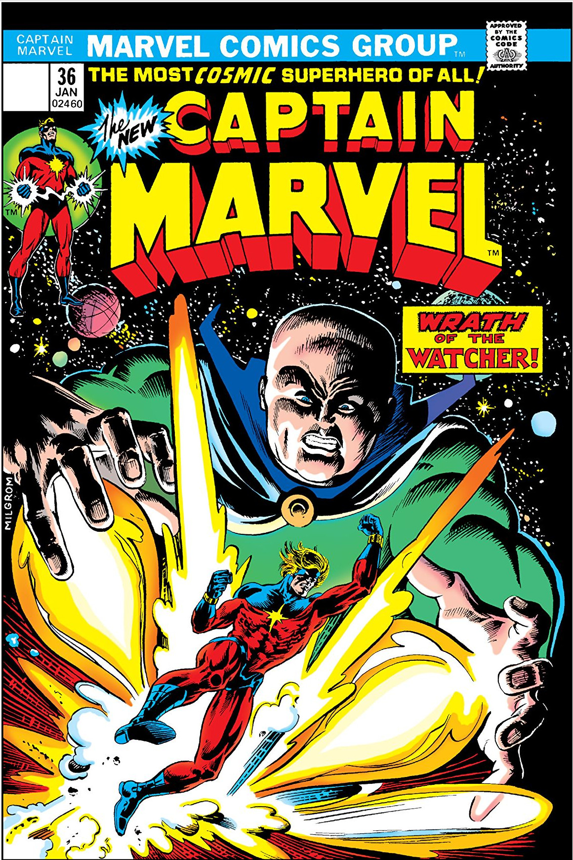 Captain Marvel Vol 1 36 | Marvel Database | FANDOM powered by Wikia