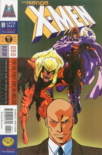X Men The Manga Vol 1 6 Marvel Database Fandom