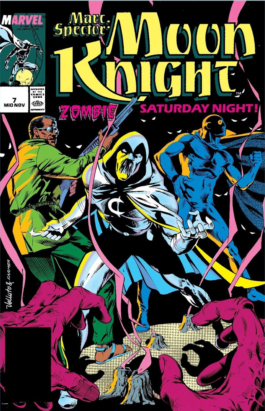 Marc Spector: Moon Knight Vol 1 7 | Marvel Database ...