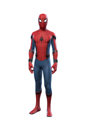 spider man homecoming tech suit spiderman