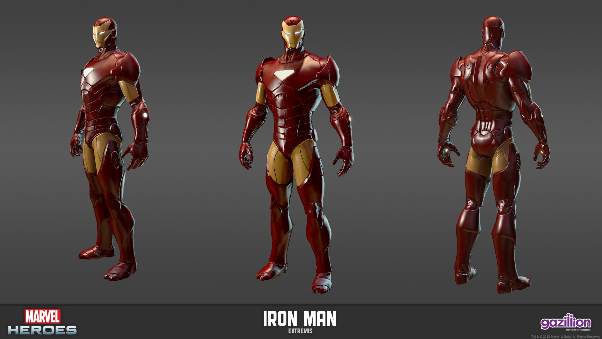 IRONMAN Extremis ( MARVEL MODERNS ) Minecraft Skin