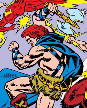 Donar God Of Thunder Marvel Invaders Foe Watcher Datafile Marvel Heroic Roleplaying Wiki Fandom