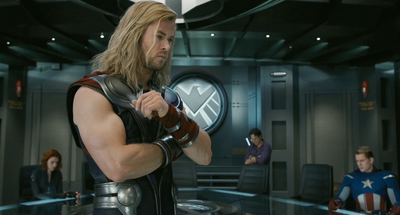 Image Chris Hemsworth As Thor In The Avengers 2012 3 Marvel Movies Fandom Powered By Wikia