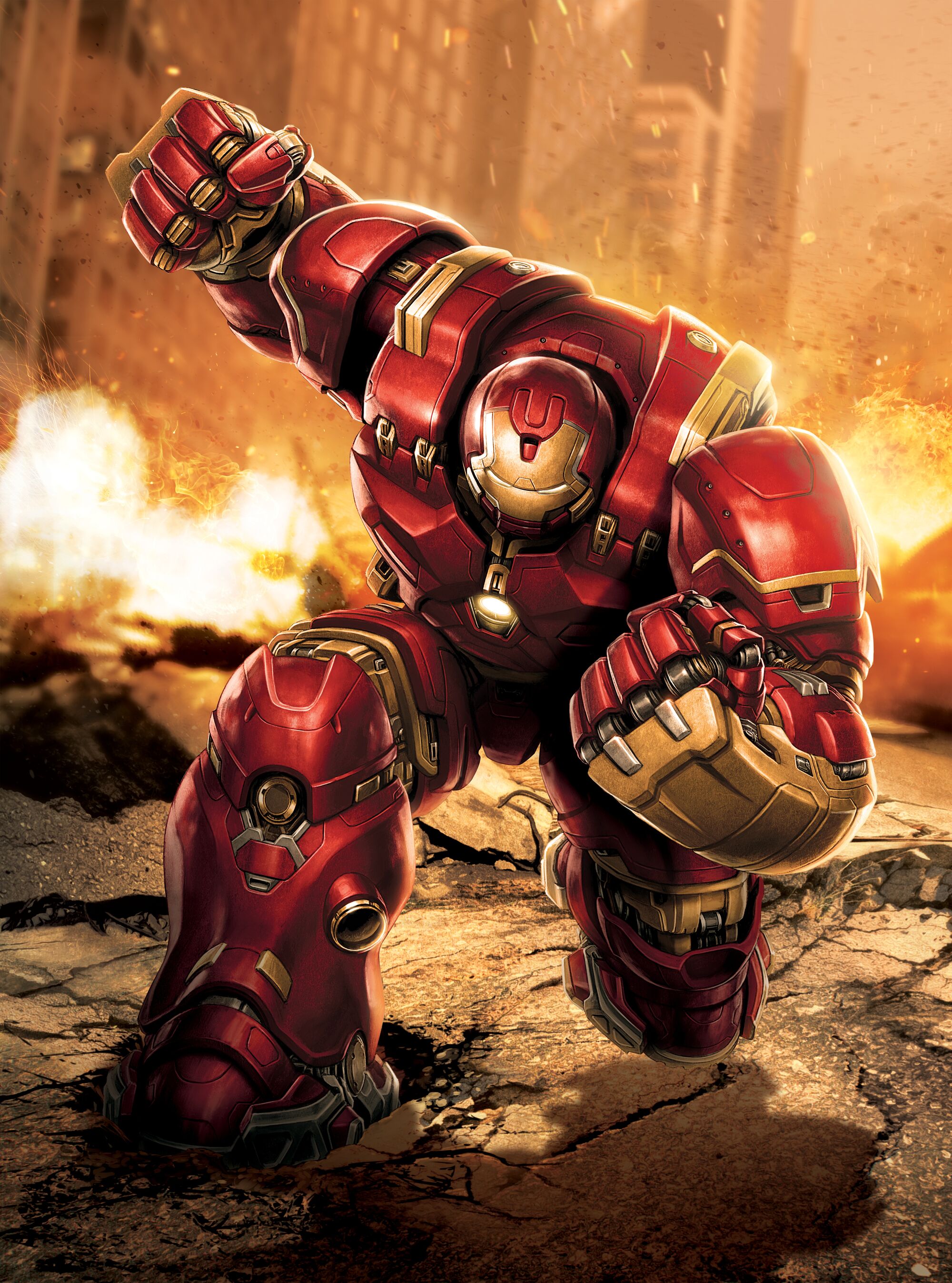 Image Aou Hulkbuster Art Marvel Movies Fandom Powered By Wikia