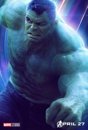 Avengers Infinity War Hulk poster