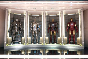 iron man 2 hall of armor