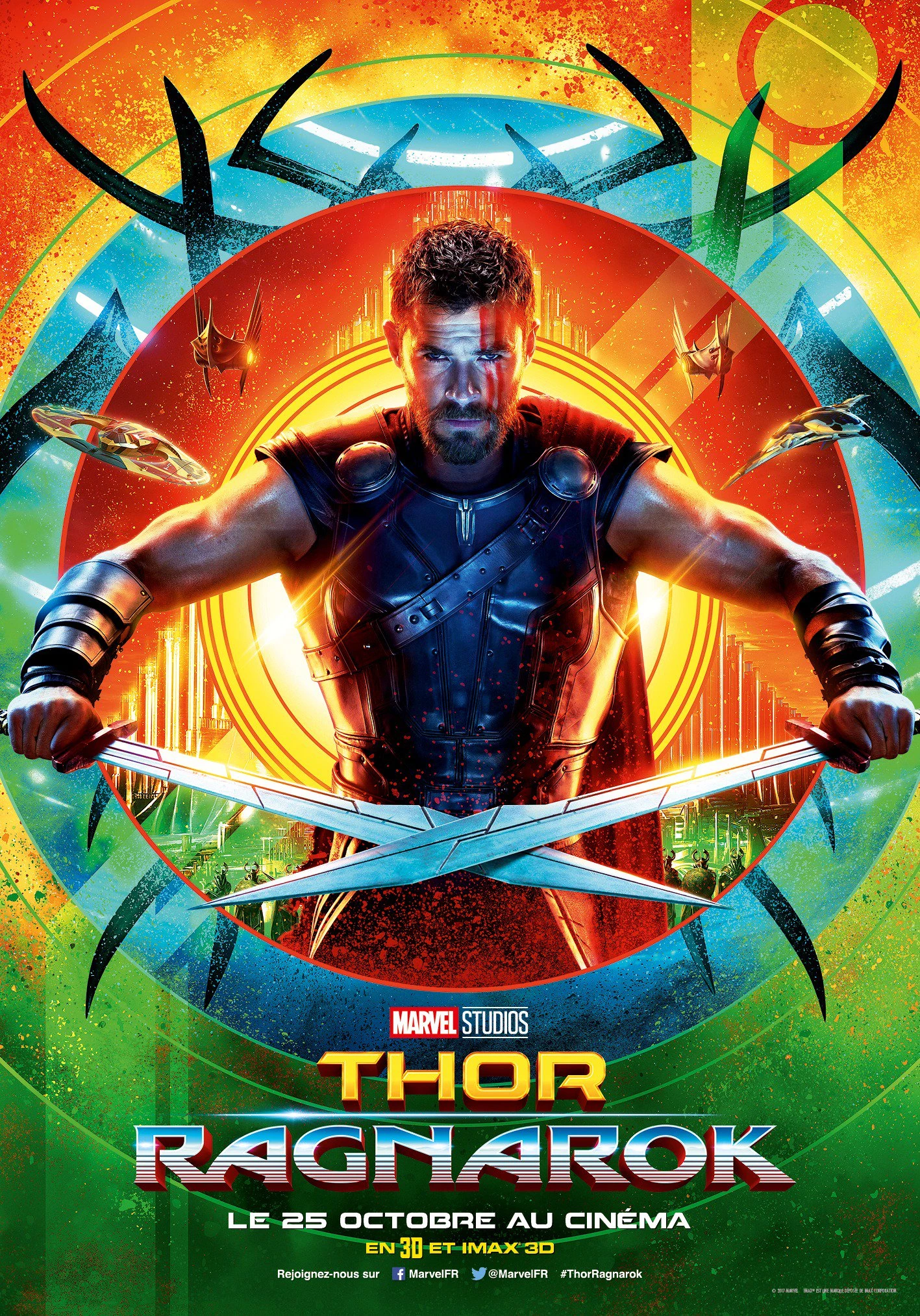 Image Thor Ragnarok French Character Posters 05.jpg Marvel Movies