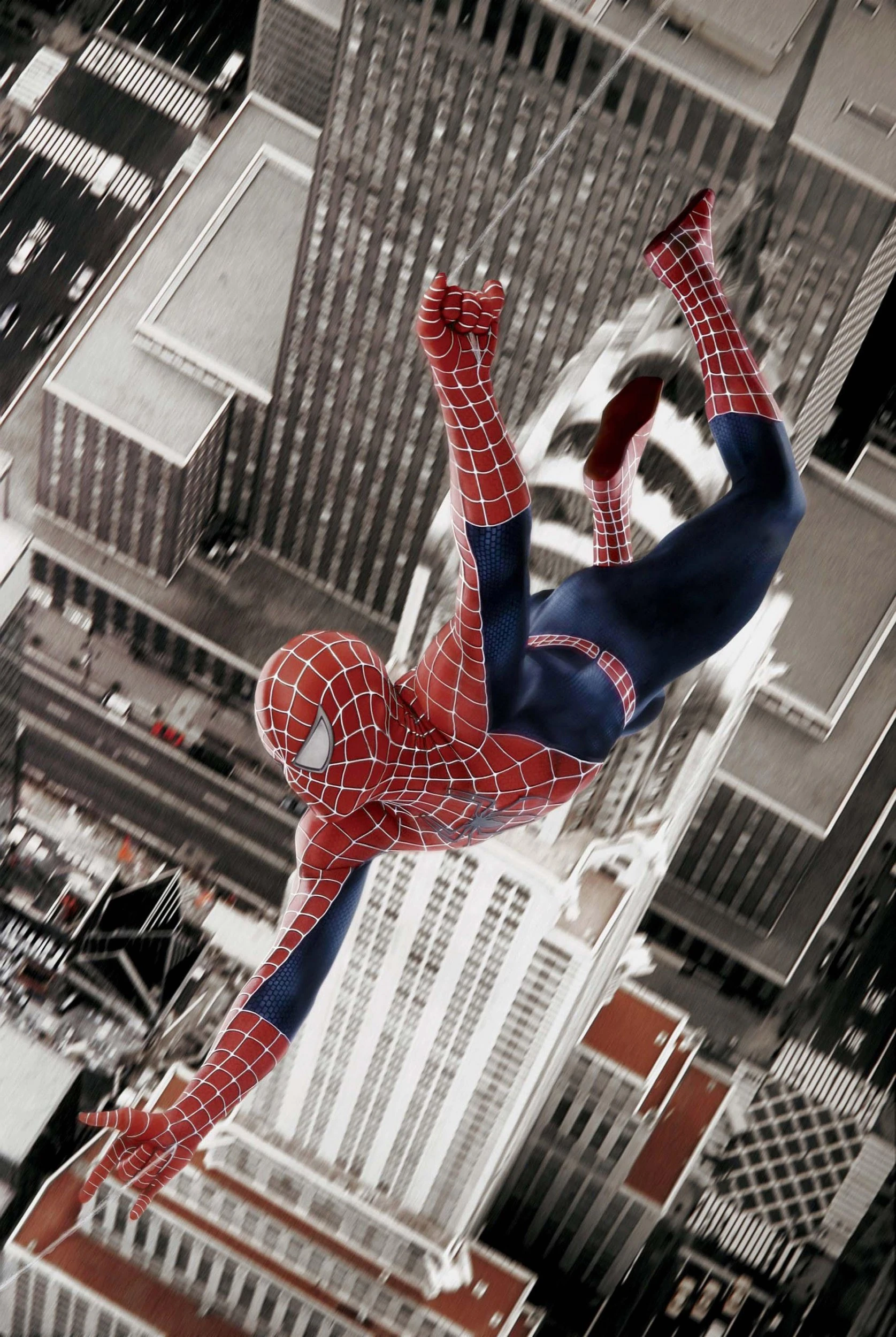 Image - Spiderman-swinging above-EmpireState.jpg | Marvel Movies