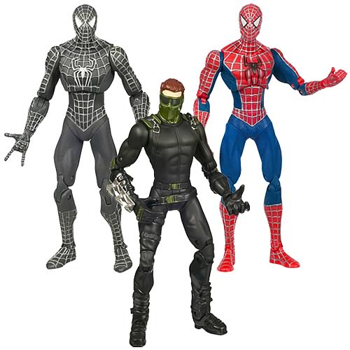 spiderman 3 toys action figures