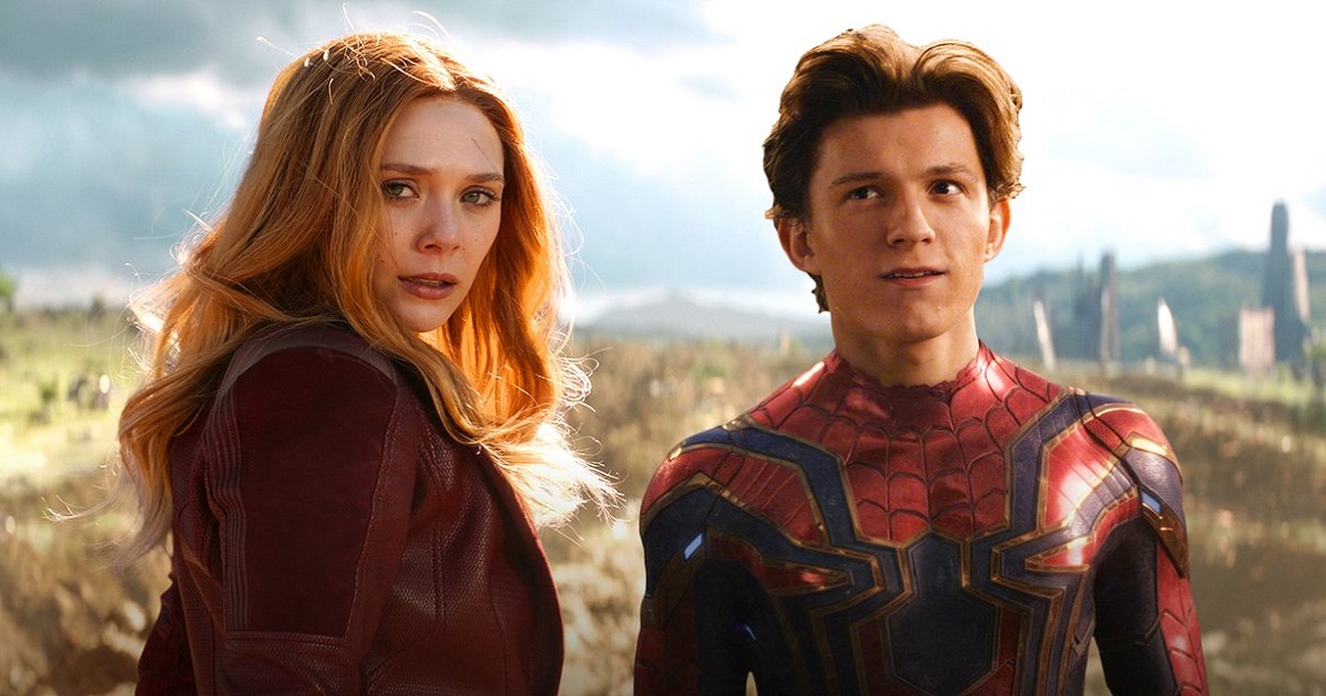 Spider Man And Scarlet Witch Team Up 2022 Film Marvel Movies Fanon 