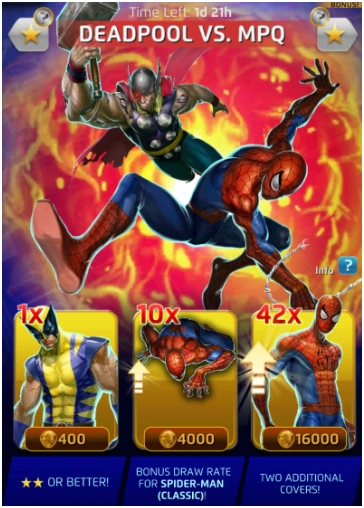 Deadpool Vs Marvel Puzzle Quest Anniversary Marvel Puzzle Quest Wiki Fandom