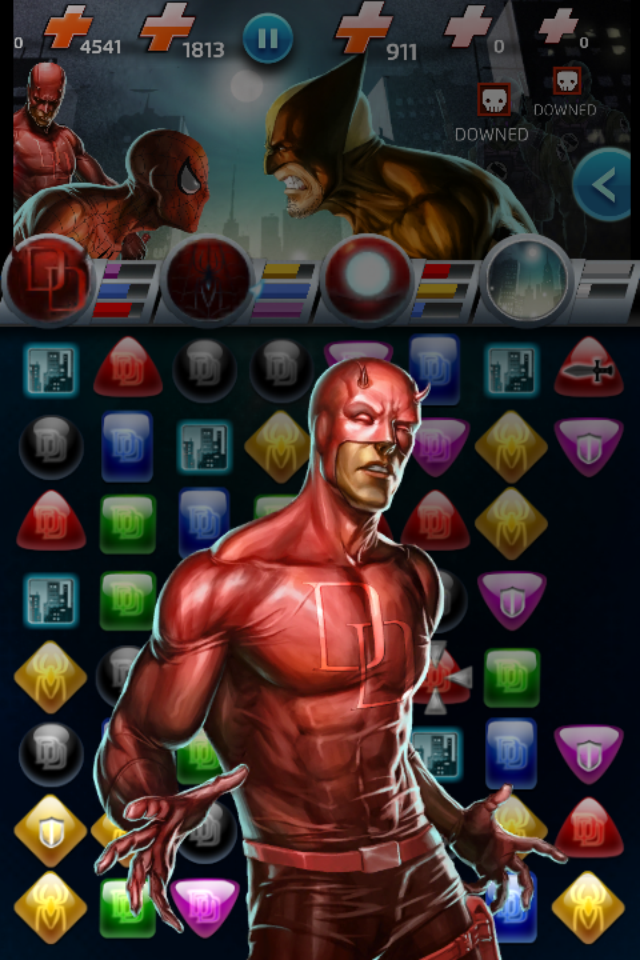 marvel puzzle quest command points